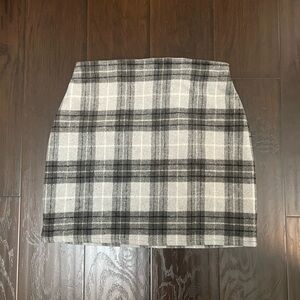 Primark Plaid Mini Skirt